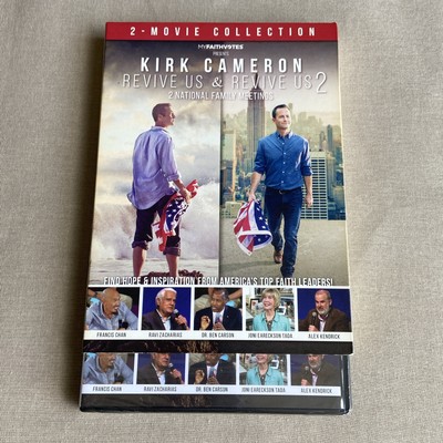 Revive Us (1) & 2 (DVD NEW 2-Film) W/ Slipcover Documentary Faith Kirk Cameron +