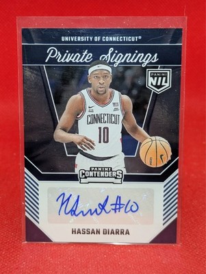2024-25 Contenders Private Signings HASSAN DIARRA Auto #HD