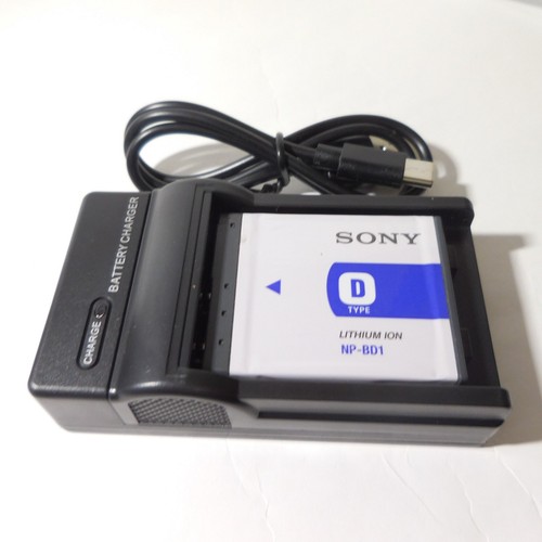 SONY Cyber Shot DSC-T77 Brown Camera w/Battery Charger Memory Stick Japanese - Picture 21 of 21