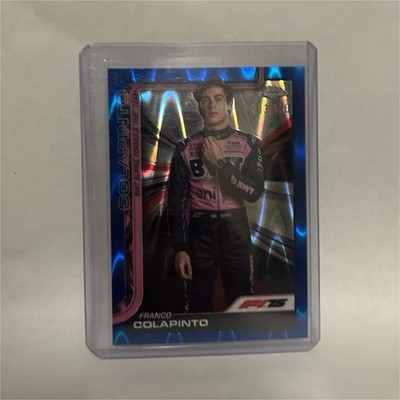 Topps Franco Colapinto F1 75 BWT Alpine Formula Blue Parallel Card #15