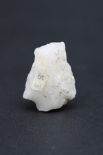 North Atlantic American quartz arrow head - old collection marks
