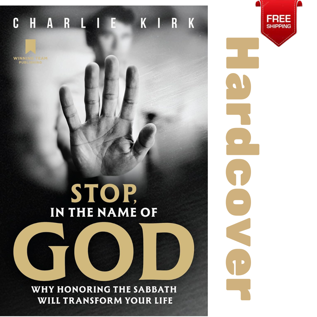 Stop, In the Name of God by Charlie Kirk • NEW Pre-Order