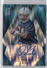 2015 Panini Spectra Rookie Neon Blue Prizm 15/50 Josh Robinson #226 Auto 0f8