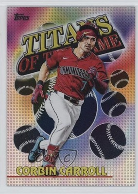 2026 Topps Series 1 Titans of the Game Corbin Carroll #TOG-6 1tu8