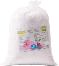 Vaessen Creative Fluffy Soft White Polyester Fibrefill Filling for DIY Cuddly T