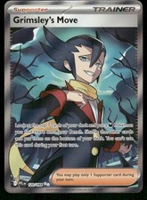 Grimsley's Move 120/094 Double Rare Phantasmal Flames Pokemon Holo Near Mint