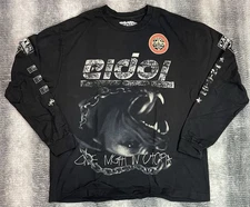 Travis Scott Eidol Long Sleeve T-Shirt In black