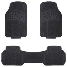 FOR PEUGEOT 4008 5008 - HEAVY DUTY RUBBER MATS CAR MATS UNIVERSAL SET OF 3