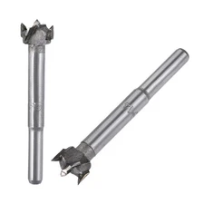 2pcs Forstner Wood Boring Drill Bits 14mm 15mm Hole Saw Carbide Alloy Steel Tip