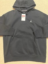 Jordan Air Jordan Brooklyn Fleece Pullover Hoodie Black Men  s L New, Tags 