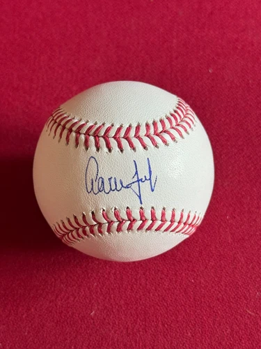 Aaron Judge, "Autographed" (JSA) Official Baseball (Scarce / Vintage) Yankees
