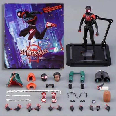 Spider-Man Miles Morales 13cm Action Figure Into the Spider-Verse Boxed