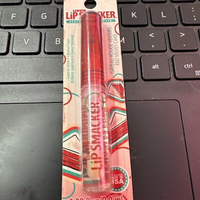 Lip Smacker-LIQUID-Clear Shine-Lip Gloss-935 RED VELVET CAKE-TAMPER SEALED!