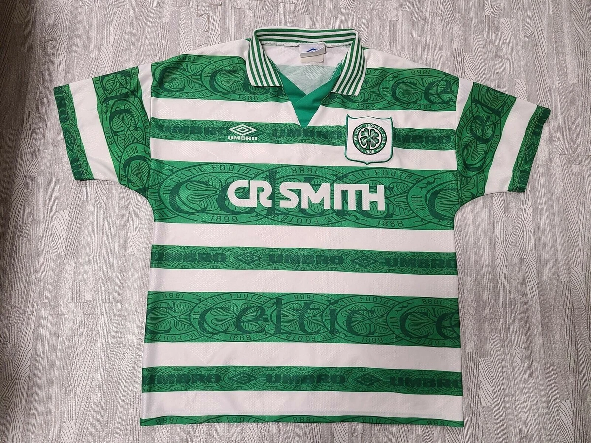 Original Celtic Home Shirt 1995 1997 Large Very Good Condition