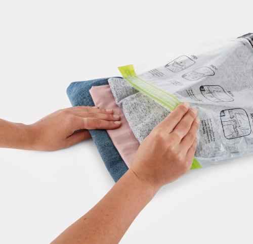 6x Travel Compression Storage Bags Clear - FREE AU SHIPPING - Picture 3 of 5
