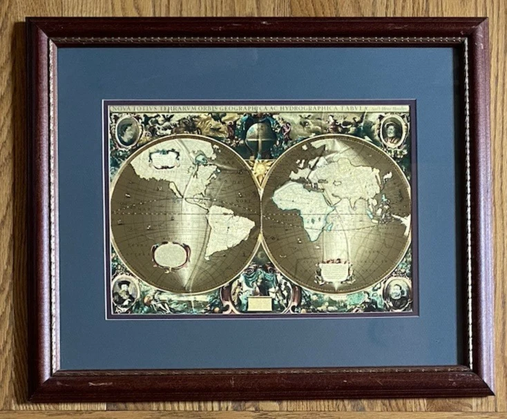 1980-1989 Date Range Antique World Maps & Atlases for sale | eBay
