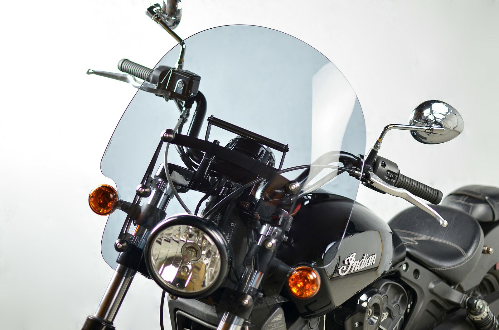 INDIAN SCOUT 1200 20152024 CHOPPER WINDSHIELD SCHEIBE ANY COLOUR 4mm