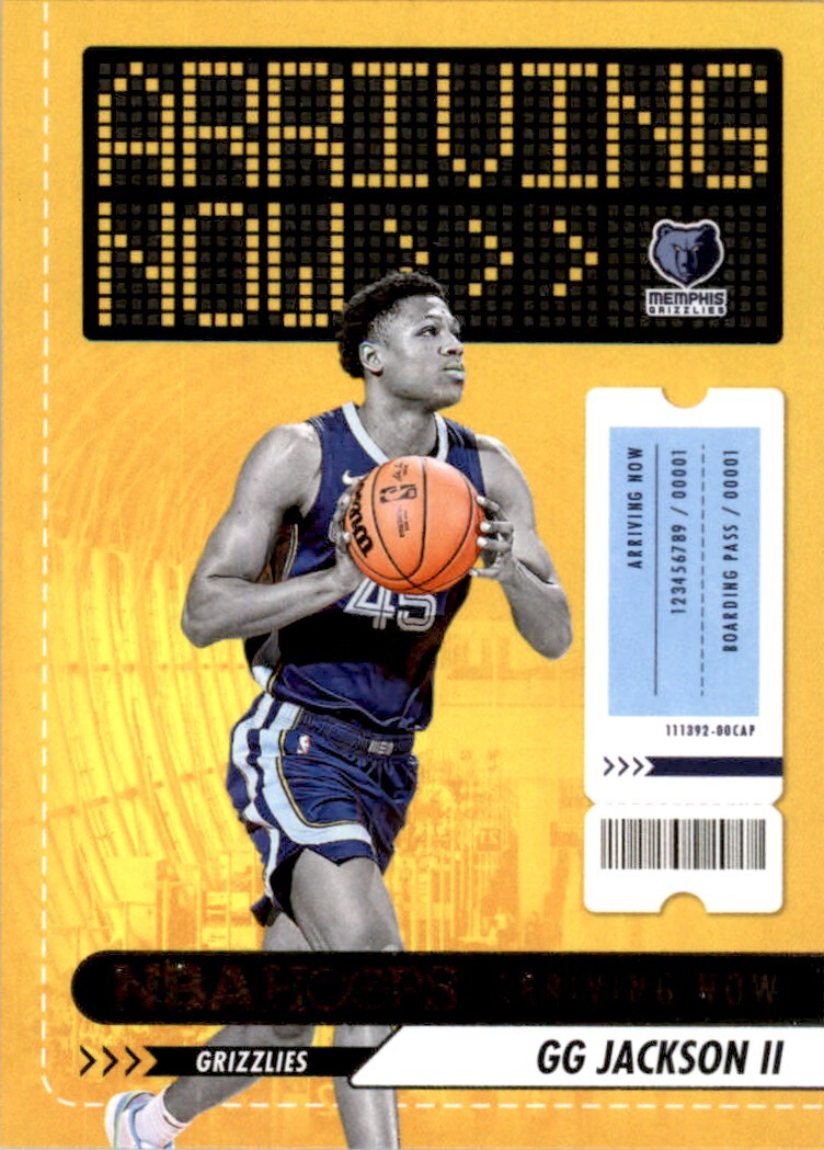 2023-24 Hoops Arriving Now GG Jackson II Memphis Grizzlies #11 | eBay