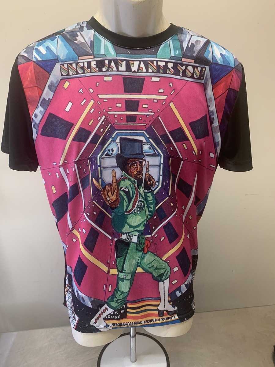 George Clinton Funkadelic Shirt M Parliament “Uncle Jam Wants You