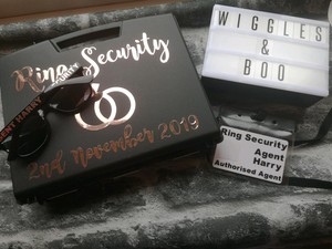 ring security box for ring bearer