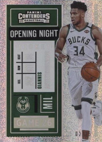 Giannis Antetokounmpo 2020-21 Select BLUE #54 - Bucks | eBay