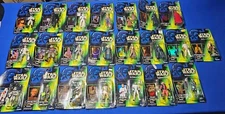 Lot 22x - 1996-97 - Kenner - Star Wars - Power Of The Force - GREEN CARD