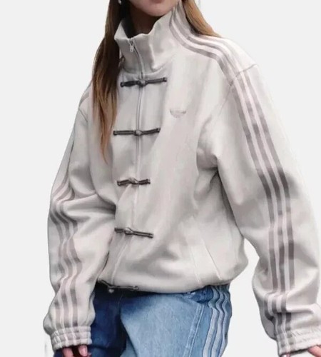 New adidas China Year of the Snake Limited Versatile Loose Striped Jacket - Picture 3 of 13