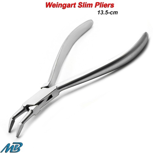 Dental Weingart Slim Orthodontic Pliers Toothed Braces Bending Forming Pliers - 第 1/4 張圖片