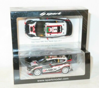 1/43 Ford Fiesta WRC 2017 E.エバンス 優勝マシン Spark 1⁄43 Ford Fiesta