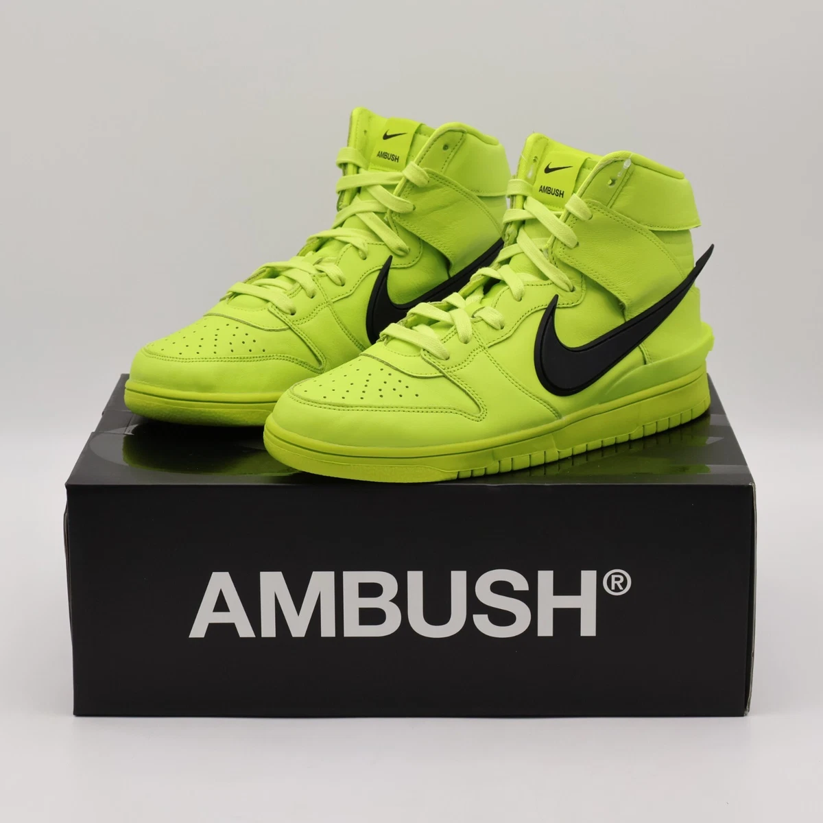Las mejores ofertas en Nike AMBUSH x Dunk High Flash Lime | eBay