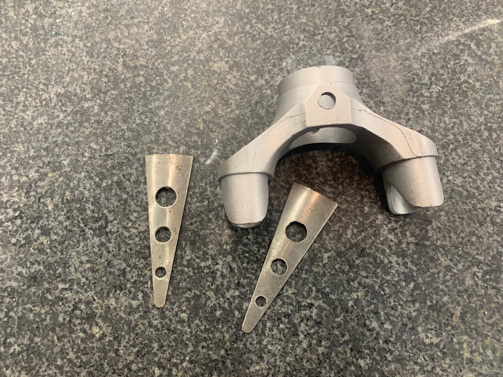Cinelli SC fork crown with Haden tabs