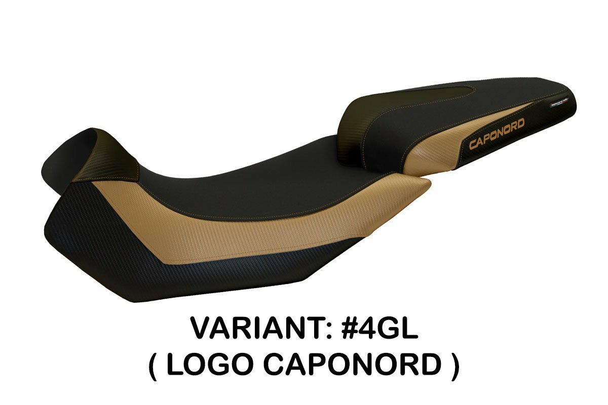 APRILIA CAPONORD 1200 Tappezzeria Italia Seat Cover GOLD Anti Slip