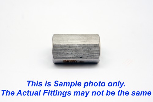 1/4" NPT Female to BSP G 1/2" Female Stainless Sensor Adaptor Fitting Conversion - 第 4/5 張圖片