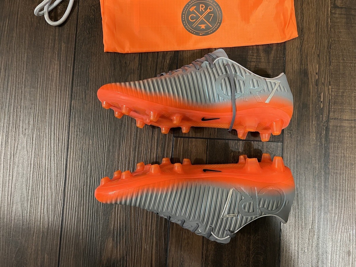 Nike Mercurial Vapor XI CR7 AG-Pro 878647-001 US 11 Soccer Cleats