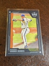 2022 Diamond Kings Baseball Corbin Burnes Black Frame #61