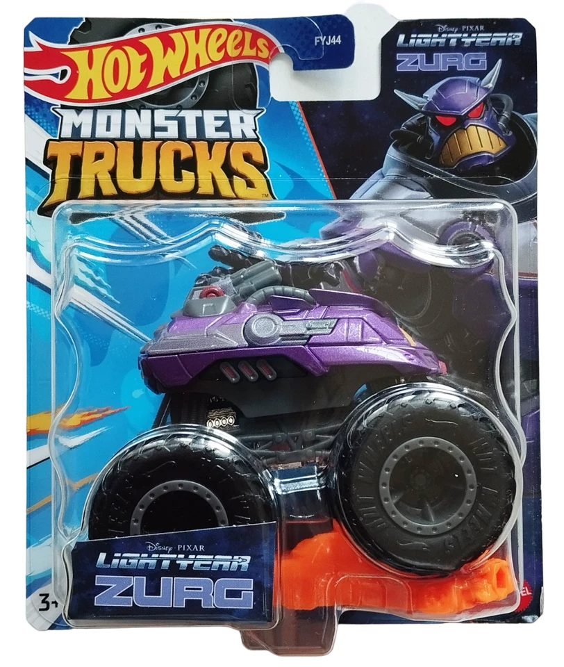 HOT WHEELS MONSTER TRUCKS DIECAST 1:64 GLOW IN THE DARK COLOUR SHIFTERS BIG RIGS - Image 2 of 4