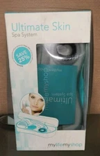 MY LIFE MY SHOP Ultimate Skin Spa Spinning Facial Cleansing Brush System NEW