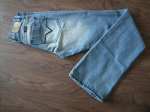 Diesel Industry Blue Denim Roody Mens Faded Straight Jeans Trousers W29 L34 Ebay