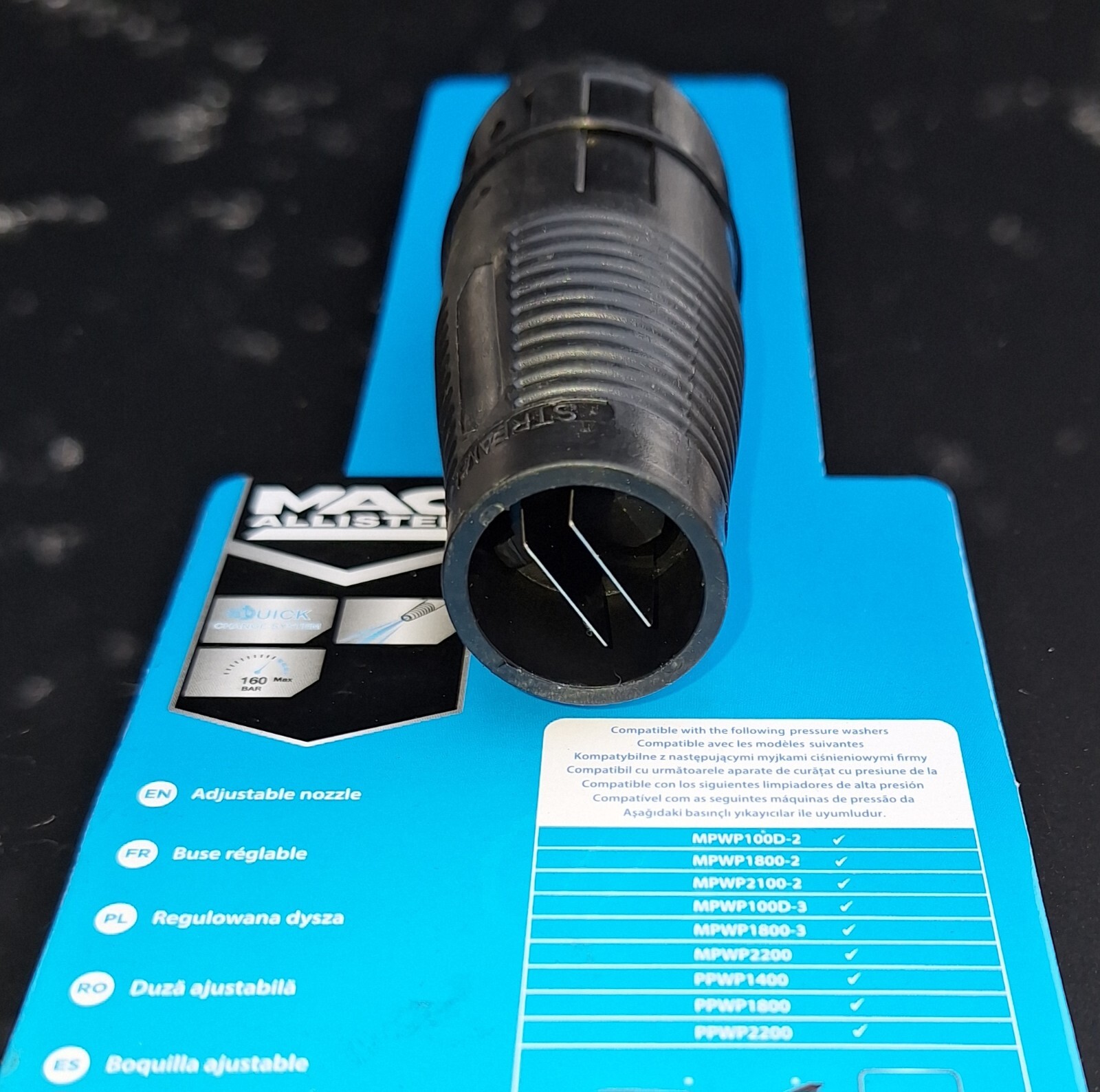 MacAllister Mac Allister Pressure Washer Attachment Adjustable Nozzle