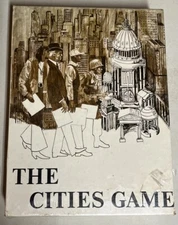 Vintage 1970 "The Cities Game" By Dynamic Designs Ind.Factory Sealed