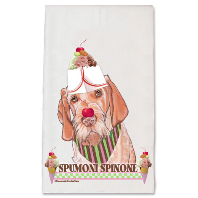 Italian Spinone Dog Spumoni Spinone Ice Cream Kitchen Dish