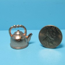 Dollhouse Miniature Copper Tea Pot Kettle B0357