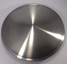 Set Of 4 14 Stainless Steel Racing Disk Full Moon Hubcaps