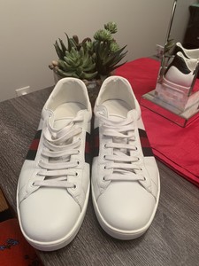 ace leather gucci sneakers