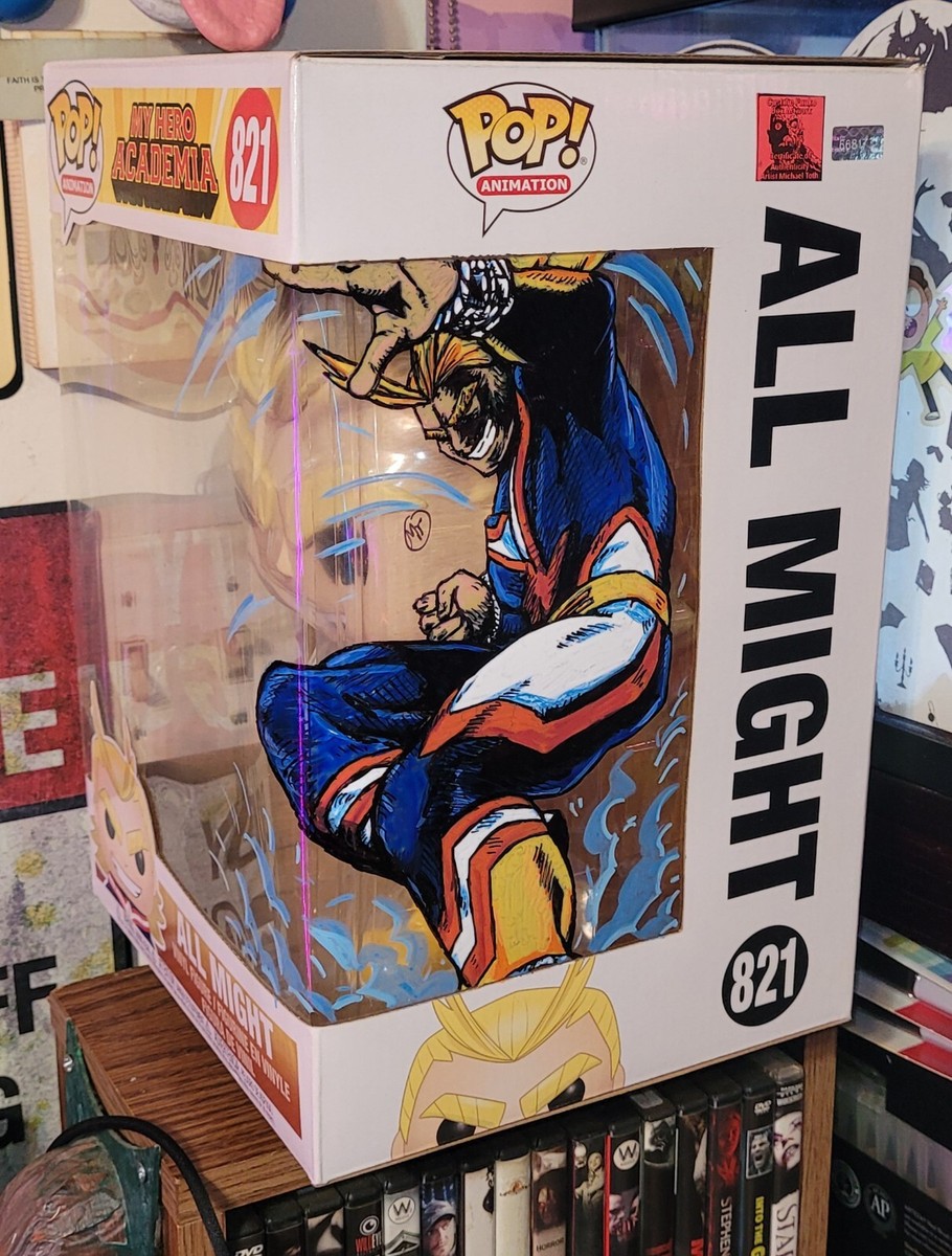 Jumbo Funko POP 10 in. - My Hero Academia - All Might - 821 Art