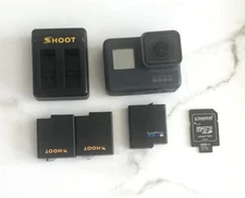 GoPro Hero 5 Black Edition + full accessories +2 batteries and SD 16GB