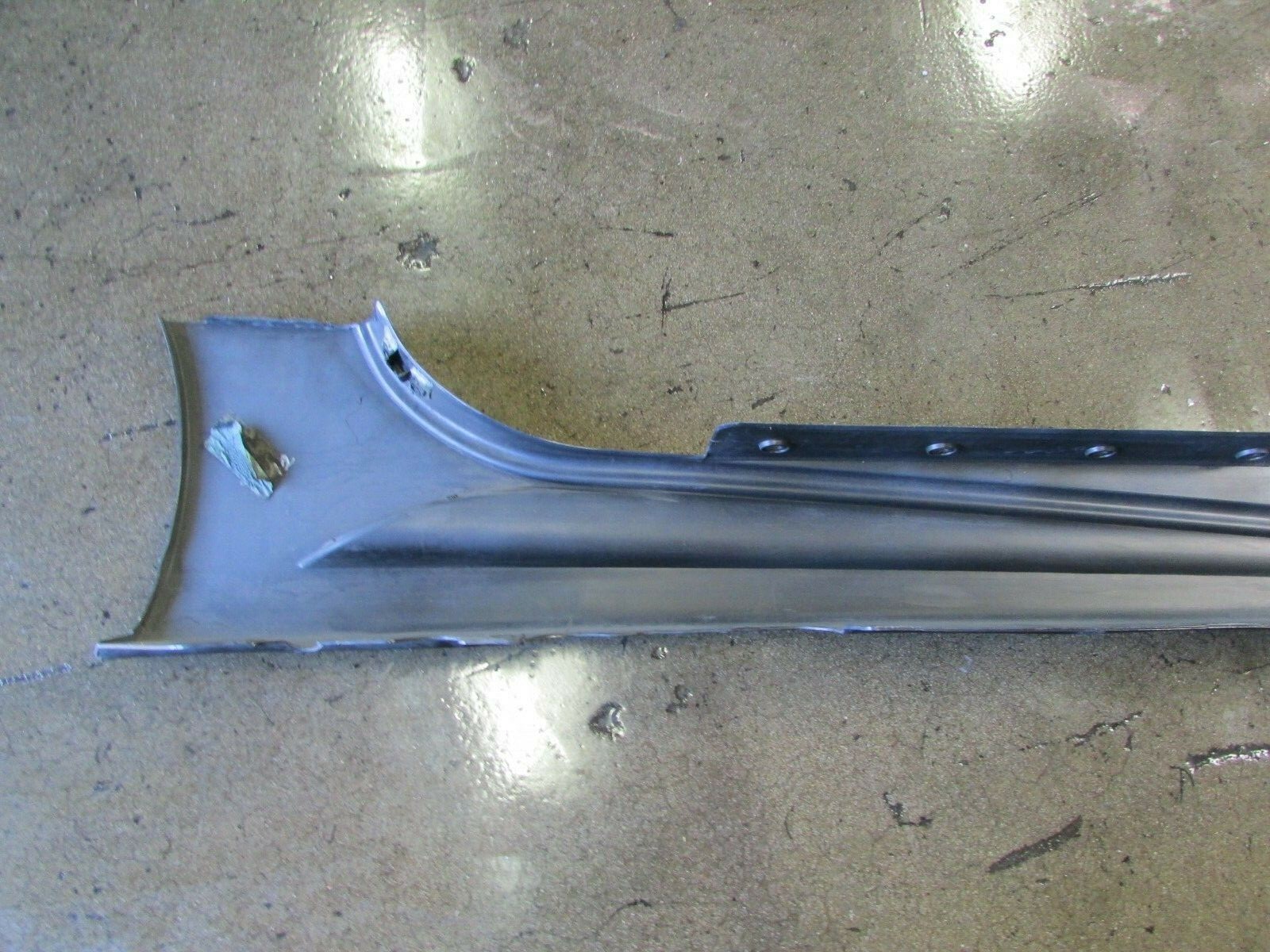 Ferrari California, LH, Left Rocker Panel Moulding, Damaged, Used P/N 80855110