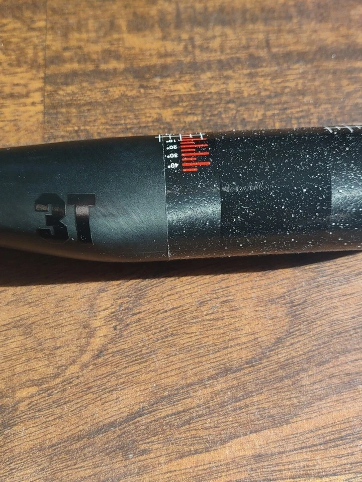 Manillar OEM 3T Flat 720 Team MTB, carbono, elevación de 0°, barrido trasero de 3° Foto 2 de 4