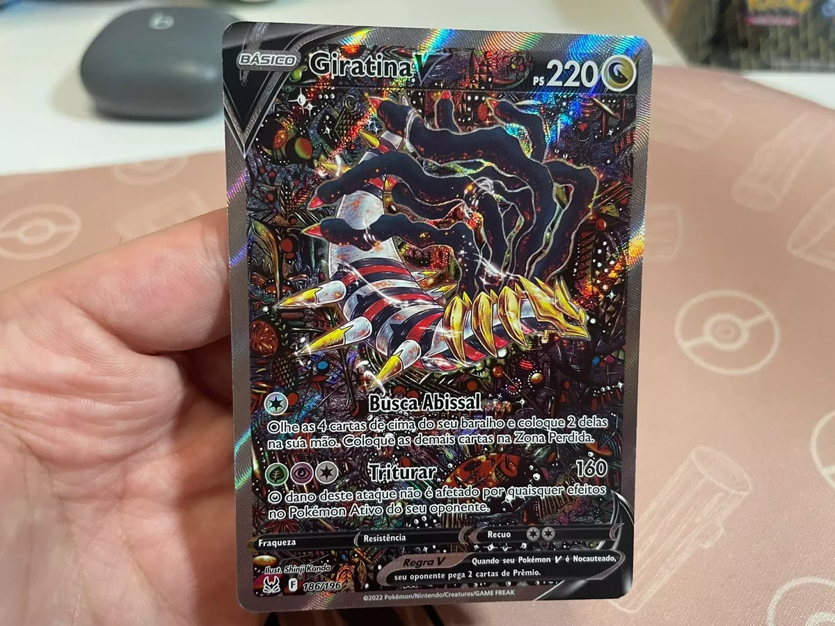 Pokémon TCG: Giratina V - Alternate Art - Lost Origin 186/196 - NM