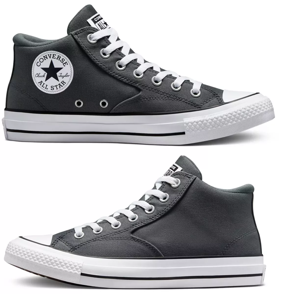 New CONVERSE Chuck top athletic mid Mens gray all sizes | eBay